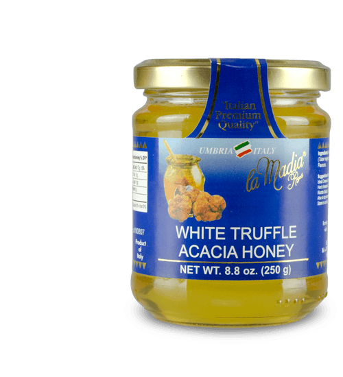 La Madia Regale, Condimento a base di miele di Acacia aromatizzato al  Tartufo Bianco
